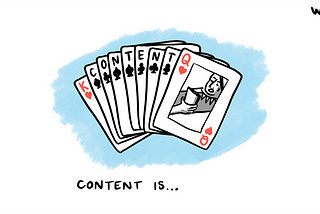 Content is King, Queen and everything in between: Weeknotes 3