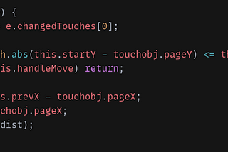 Utility class for handling high-level touch events in JavaScript