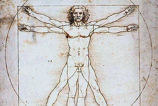 The Vitruvian man