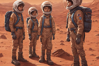 Scouts on Mars