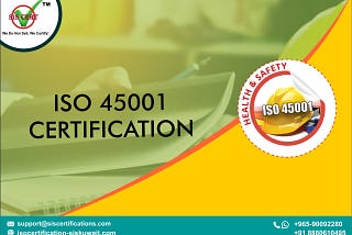 ISO 45001 Certification- Occupational Health and Safety