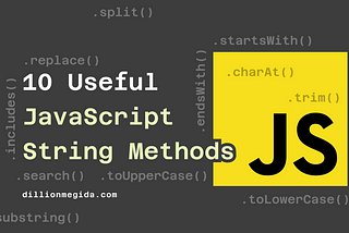 String Manipulation Techniques in Javascript