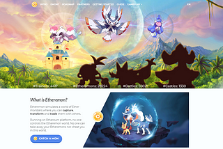 A brief history of Etheremon
