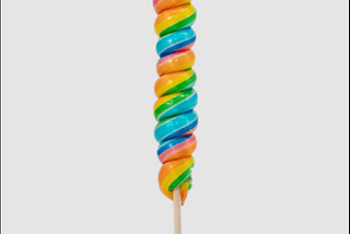 Rainbow Twister Lollipop — Sour Candy Paradise UK