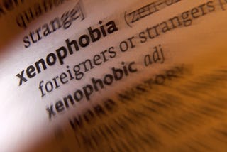 Fear of the “Other.” We need Tolerance to Survive as a Democracy