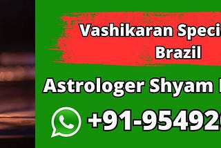 Vashikaran Specialist In Brazil