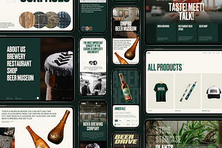 Case Study: MOVA Brewery. Ecommerce Web Design for Beer Producer