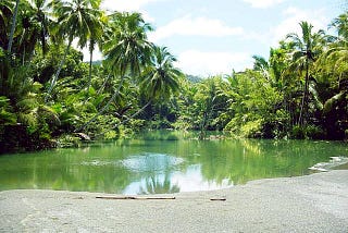 Pantai Amai Dengan Hamparan Pasir Putih