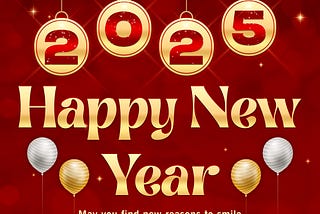 Happy New Year 2025 wishes — Initfusion Pvt Ltd