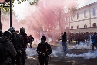 Police violence in Catalonia