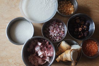 北部粽：自家包粽子材料筆記