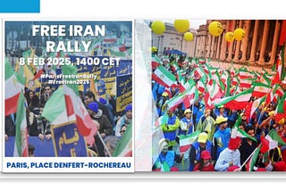 Paris Free Iran Rally, February 8, 2025: A Symbol of the Ongoing Fight for Freedom