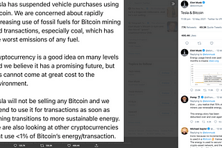 He has cancelled Bitcoin payment for the cars on Tesla website…