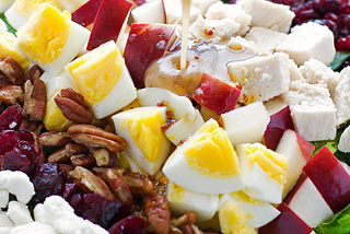 Autumn Harvest Salad with Sweet Dijon Vinaigrette