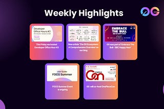 Weekly Recap: Highlights from 0G