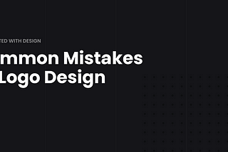Common Mistakes in Logo Design