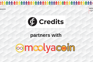 moolyacoin partners with Credits
