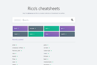 React Cheatsheets!