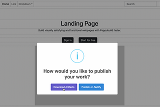 Building Your First Website with Peppubuild.