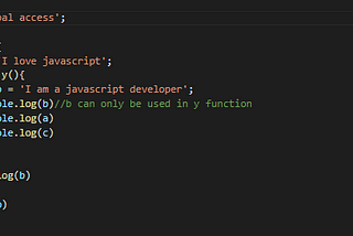 Javascript important core concepts