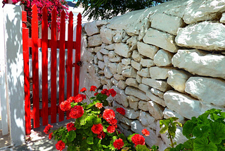 Red Gate, Cyclades, Greece