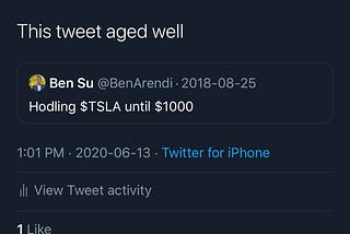 How I decided to put a significant portion of my student loan in Tesla stock in 2017