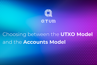 Choosing between the UTXO Model and the Accounts Model