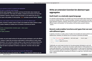 Write an extension function for abstract type aggregates