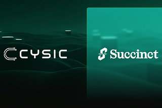 Cysic is Now live on Succinct