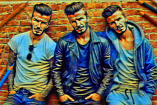 David Beckham. Same Name Same Name
