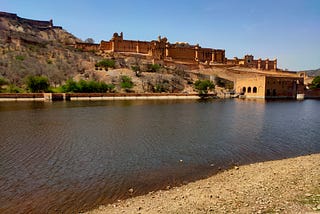 Amer Fort view from outside road