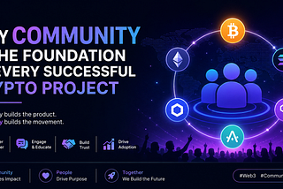 Why Community Is the Foundation of Every Successful Crypto Project