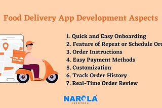 food delivery app development