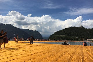 The Floating Piers of Lake Iseo