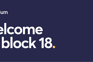 Welcome to Block 18