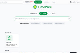 LimeWire: Revolutionizing Creative Content Creation with AI