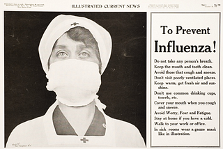 There was a pandemic conspiracy, but it happened 100 years ago and was not what you might expect
