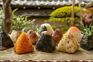 image of different onigiri