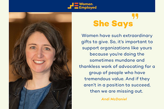 “She Says” with Andi McDaniel
