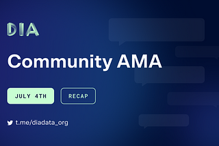 Community AMA, July 2023
