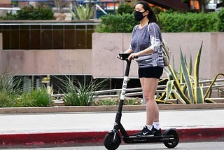 When the public transportation system fades in the pandemic, e-scooters comes into picture.