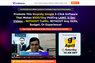 How to make $500 a day with VID Shortz