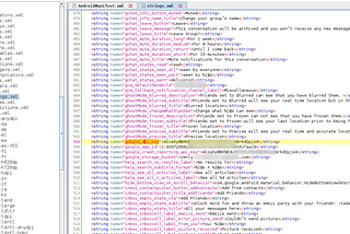 Insecure Data Storage: Clear Text Storage of Sensitive Information (Hard-coded strings…