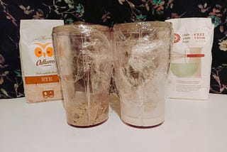 Me, my sourdough starter, and I