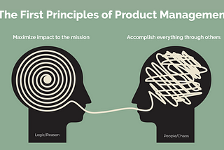 The First Principles of Product Management