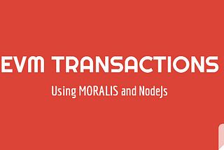 How to get Transactions of a wallet using Moralis