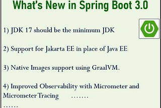 New in Spring Boot 3.0