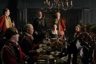 Outlander — The Garrison Commander, S01, E06 — As a Brit, I am superior to you Scots.