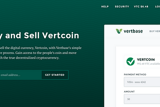 We introduce Vertbase. Your USD gateway for Vertcoin