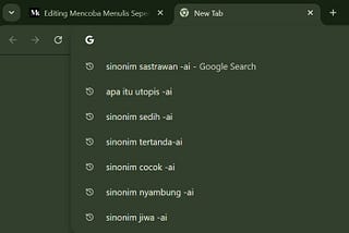 Mencoba Menulis Seperti Orang Zaman Baheula (Sebelum 2022)